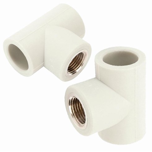 TRÓJNIK FI 25 x 1/2'' GW TROJAK PP Z GWINTEM ZGRZEWANY DO ZGRZEWU