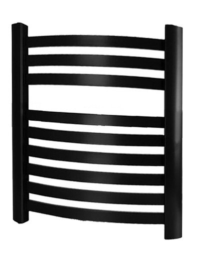 GRZEJNIK ŁAZIENKOWY DRABINKA 550X570 CZARNY MAT 341W DIAMOND GR3-9/50.CZ.