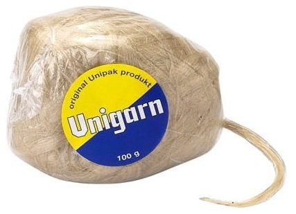 PAKUŁY KONOPIE LNIANE CZESANE DO USZCZELNIENIA GWINTÓW KŁĘBEK MOTEK 100g