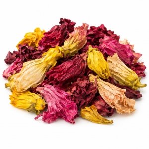 Kwiaty malwy suszone jadalne do dekoracji tortu 100g