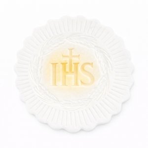 Hostia cukrowa na tort Komunia - dekoracja cukrowa 10 szt.