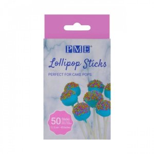 Patyczki do lizaków cake pops 50 szt 11,5 cm