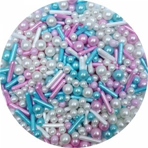 Posypka cukrowa SWEET MIST 100 g – pastelowa dekoracja do tortów i deserów