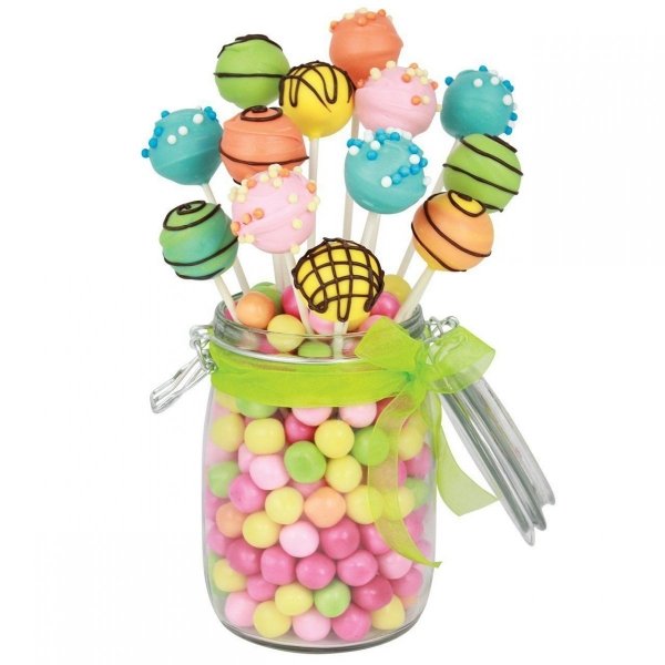 Patyczki do lizaków cake pops 35 szt 15 cm