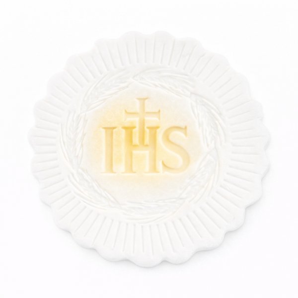 Hostia cukrowa na tort Komunia - dekoracja cukrowa 10 szt.