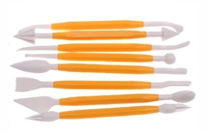 Zestaw plastikowych narzędzi do modelowania