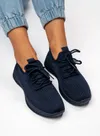 Damskie Sneakersy LINA NAVY – Sportowy Minimalizm i Codzienna Lekkość