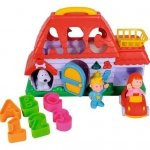 Interaktywny Domek Farma ABC Z Sorterem