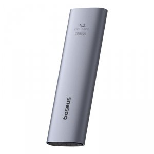 Kieszeń na dysk SSD do 8 TB FlyJoy M.2 NVMe 10 Gb/s UASP TRIM - szara