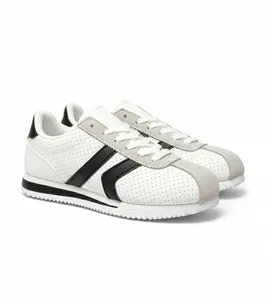 Biało-Czarne sneakersy sportowe Camille