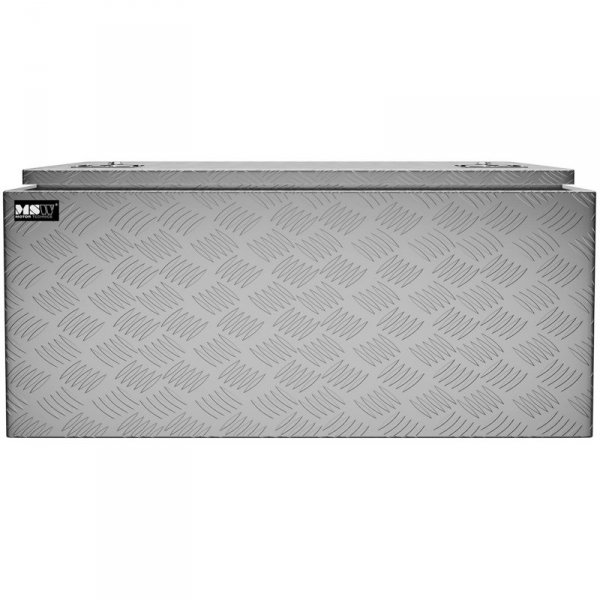 Skrzynia narzędziowa transportowa aluminiowa zamykana na klucz 119 l 91 x 45 x 44.5 cm