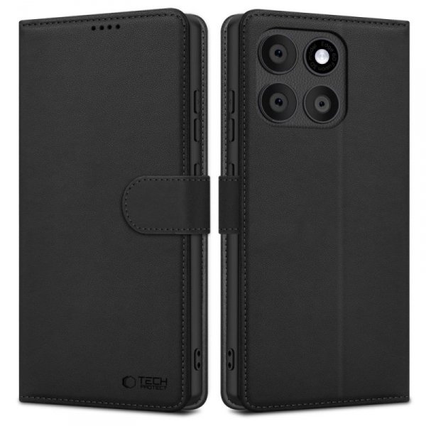 Etui pokrowiec na Motorola Edge 60 Fusion Wallet - czarne