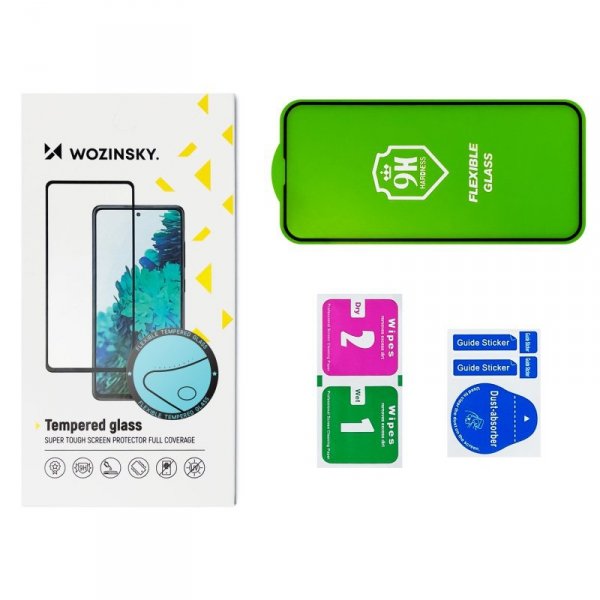 Szkło hartowane elastyczne na Xiaomi Redmi Note 11 Pro+ / 11 Pro z ramką Full Cover Flexi Nano