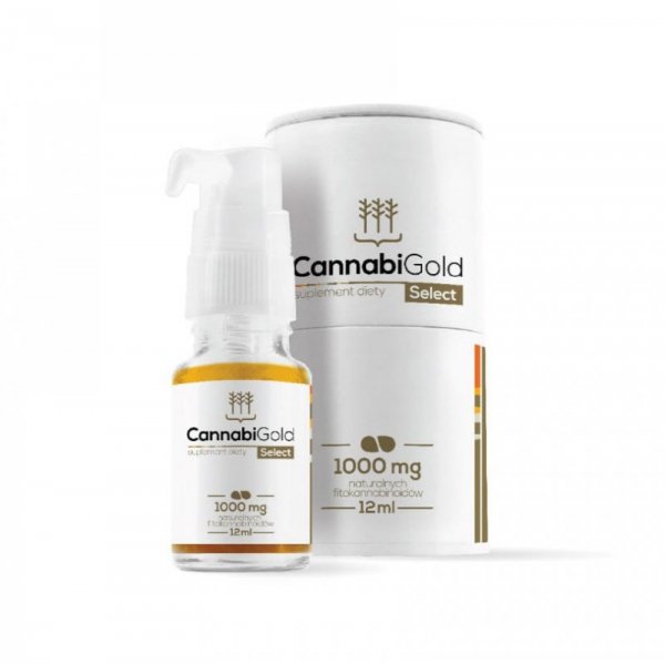 OLEJEK CBD CannabiGold Select 1000 mg
