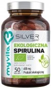 Spirulina 100% BIO 600 mg, Kapsułki SILVER PURE Myvita