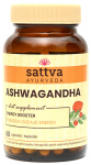 ASHWAGANDHA Dietary Supplement, SATTVA, 60 capsules
