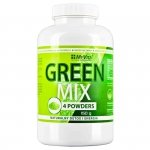 Green Mix 4W1 Spirulina Chlorella Młody Jęczmień Matcha MYVITA