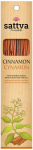 Cinnamon Natural Incense Sticks, Sattva, 30g