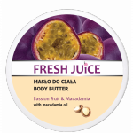 Odżywcze i Zmiękczające Masło do Ciała z Marakuja i Macadamia, Fresh Juice