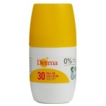 Роликовый солнцезащитный крем SPF 30, гипоаллергенный, сертифицированный, Derma Sun, 15 мл