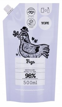 Fig Tree Natural Moisturising Liquid Soap, Yope, Refill, 500ml 