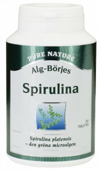 Spirulina Alg-Börje Suplement Diety 