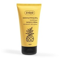 Ziaja Ananasowy Rewitalizujący szampon z kofeiną 
