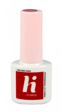 HI HYBRID Lakier hybrydowy Moments #244 Fire Red 5 ml 