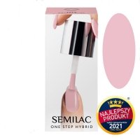 SEMILAC One Step Hybrid Lakier hybrydowy do paznokci S610 Barley Pink 5 ml 