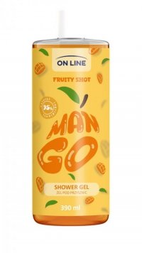 ON LINE Fruity Shot Żel pod prysznic Mango 390 ml 