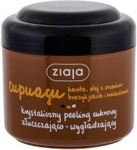 Złuszczająco - wygładzający Peeling Cukrowy, Ziaja Cupuacu, 200 ml 