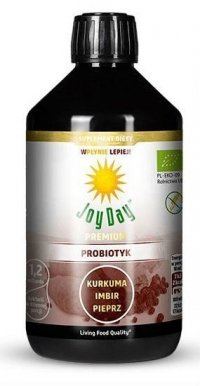 Эко Пробиотик Joy Day, Куркума, Имбирь, Перец, Интенсон, 500мл 