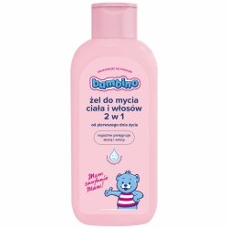 BAMBINO Żel do mycia ciała i włosów dla niemowląt i dzieci 2w1, 400ml