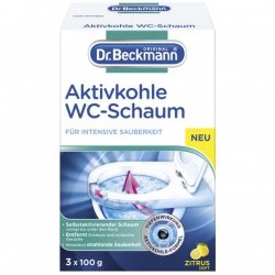 Pianka Toaletowa z Węglem Aktywnym, Dr Beckmann, 3x100g