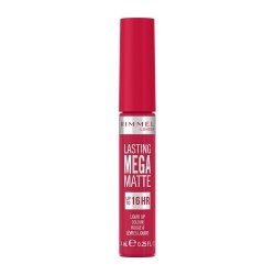 RIMMEL Lasting Mega Matte Płynna pomadka do ust 910 Fuchsia Flush 7.4 ml