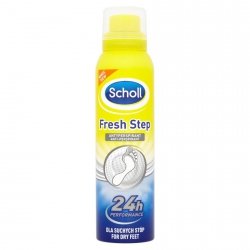 Scholl Pielęgnacja stóp Fresh Step Dezodorant do suchych stóp antyperspirant  150ml