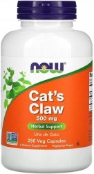 Cat's Claw 500 mg, Now Foods, 250 capsules
