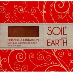 Orange & Cinnamon Natural Soap, Soil & Earth