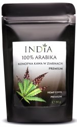 Konopna Kawa Naturalna 100% ARABIKA, India, 150g