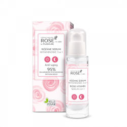 Floslek ROSE FOR SKIN Różane ogrody® Różane serum witaminowe 3 w 1 30 ml