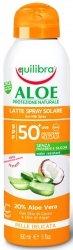 Aloe Sun Cream SPF 50+ Spray, Equilibra