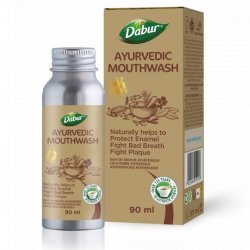 Ajurwedyjski Płyn do Płukania Ust, Dabur, 90ml