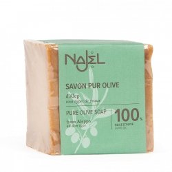 Aleppo Pure 100% Olive Soap Najel, 200g