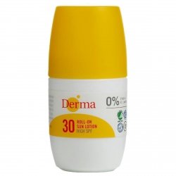 Roll-on Sunscreen SPF 30, Hypoallergenic, Certified, Derma Sun, 15ml