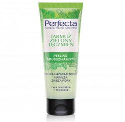 Perfecta Oczyszczanie Peeling gruboziarnisty Jarmuż i Zielony Jęczmień  75ml