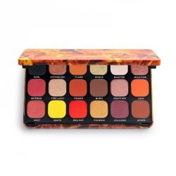 REVOLUTION  Forever Flawless Fire  Paleta 18 cieni do powiek