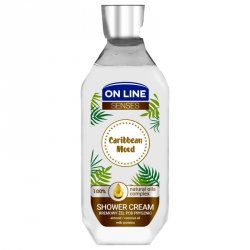 On Line Senses Kremowy Żel pod prysznic Caribbean Mood  500ml