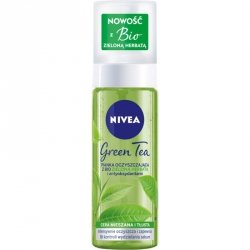 NIVEA Green Tea Pianka oczyszczająca z bio zieloną herbatą i antyoksydantami cera mieszana i tłusta 150 ml