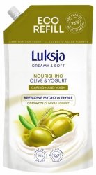 Luksja Creamy & Soft Odżywcze Kremowe Mydło w płynie Oliwka i Jogurt  900ml - zapas