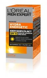 Loreal Men Expert Hydra Energetic Krem nawilżający przeciw oznakom zmęczenia SPF15 50ml